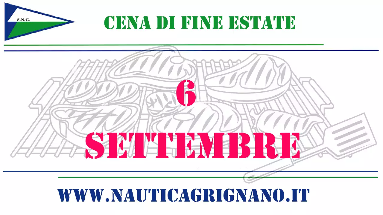 Cena sociale di fine estate 2025