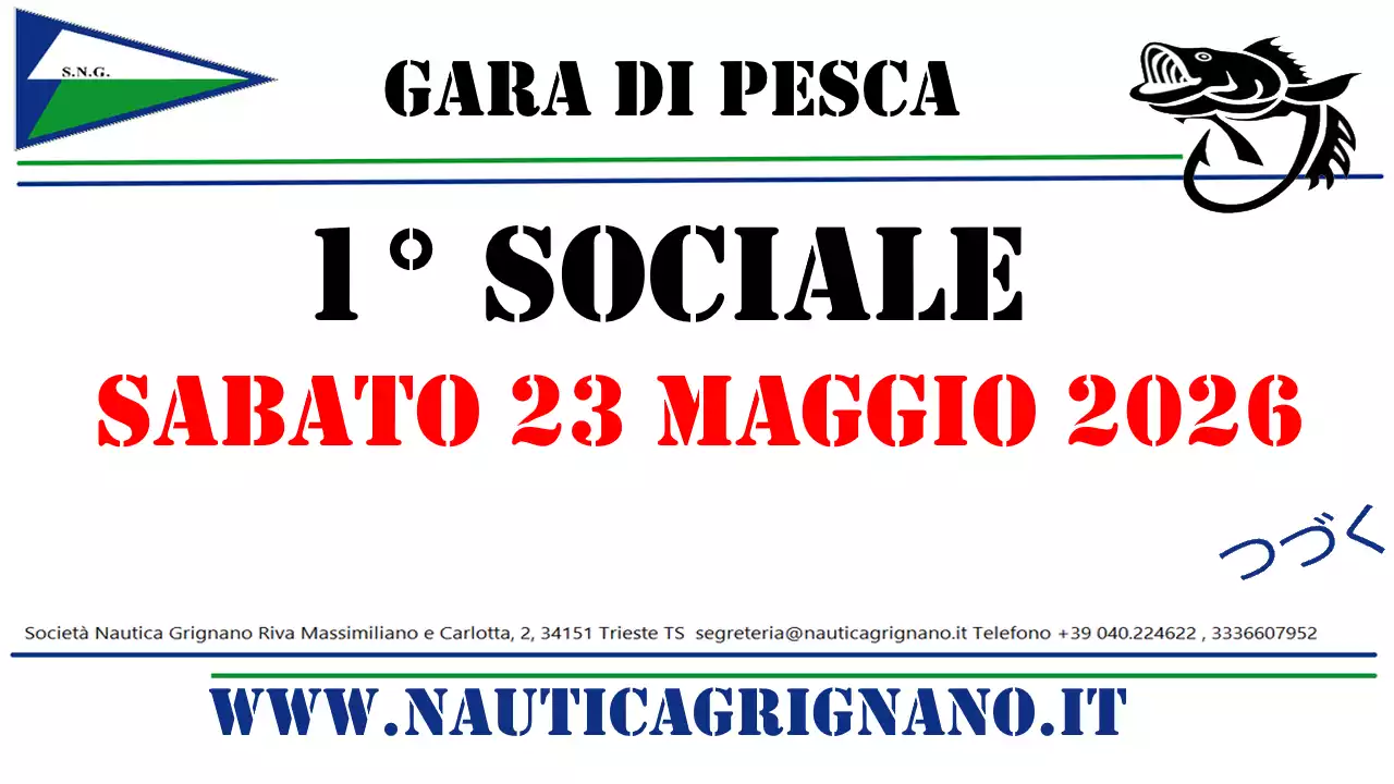 Gara di pesca 1° Sociale 2026