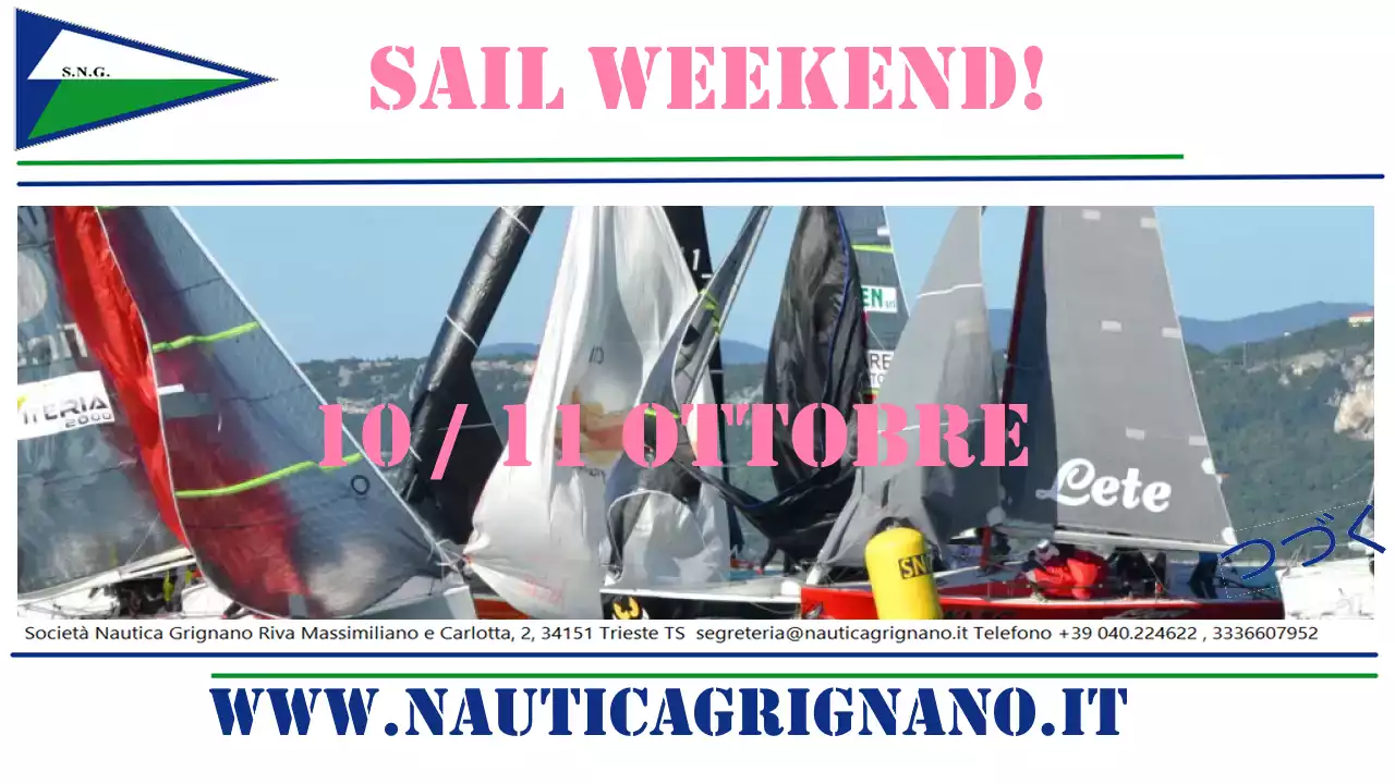 Sail Weekend !