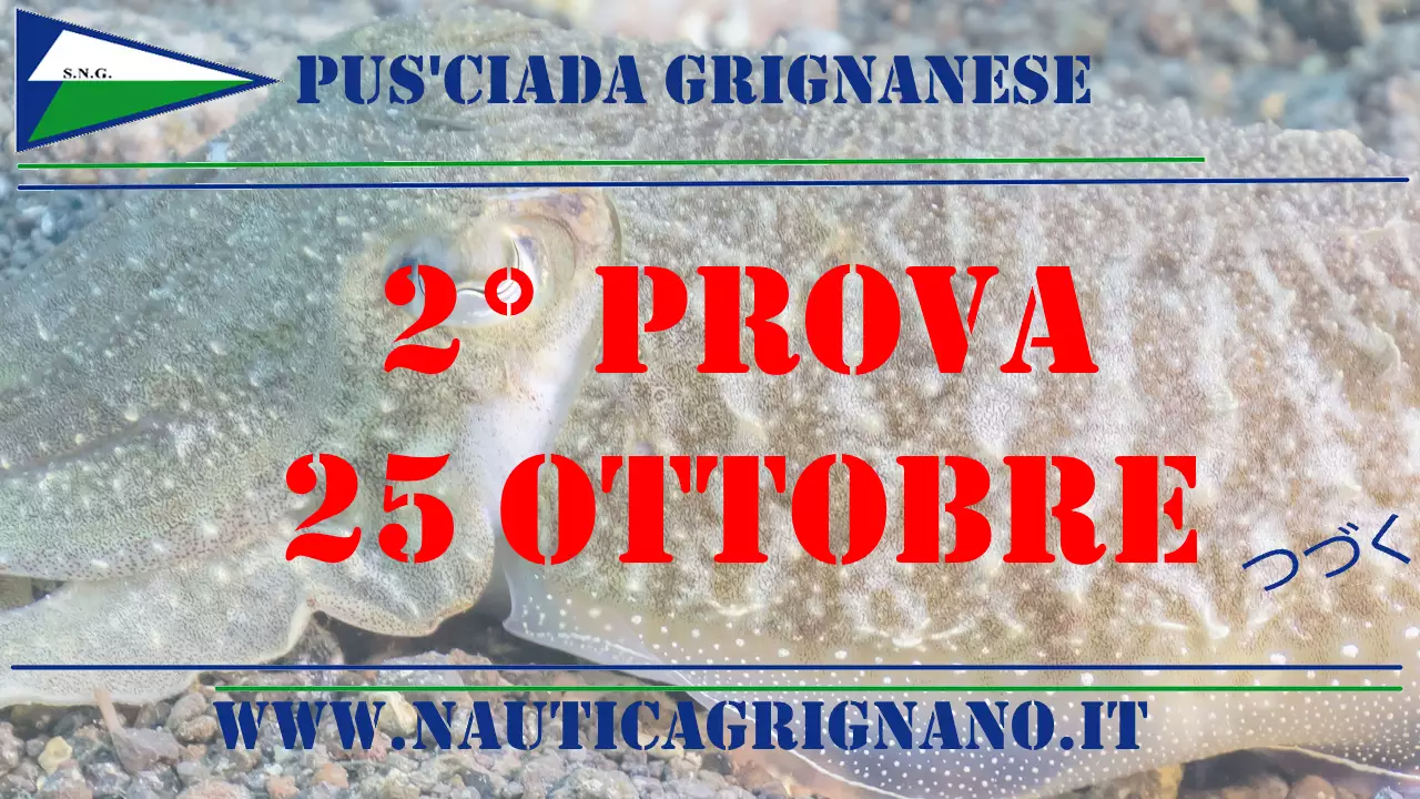2° Gara Di pesca selettiva, prima seppia e calamaro 2026