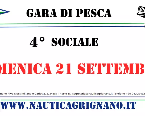 gara di pesca da natante 4° socaiale 2025 [news]