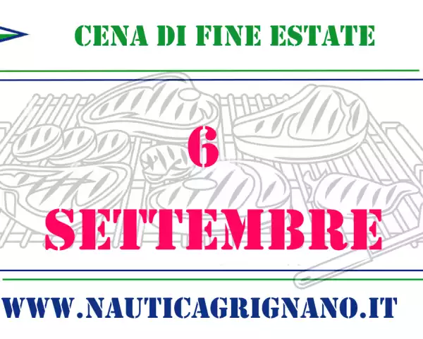 Cena sociale di fine estate 2025