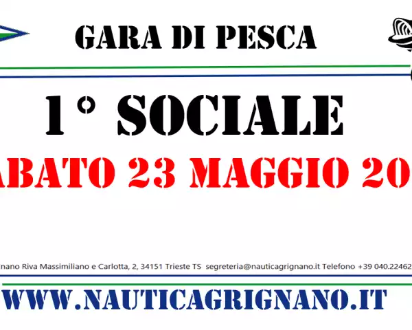 Gara di pesca 1° Sociale 2026