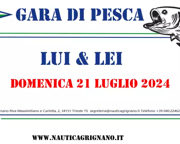 gara di pesca a coppie 