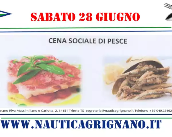 Cena Sociale giugno 2025 