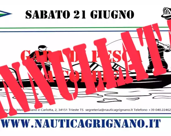 sabato 21 giugno gara di pesca da natante 