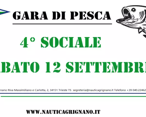 Gara di pesca 4° sociale 2026