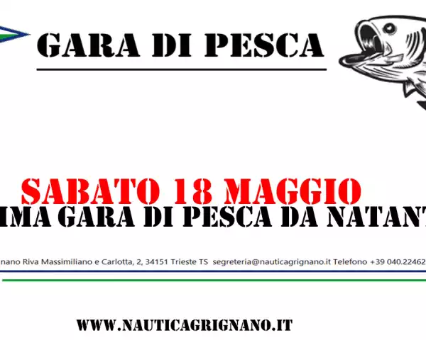 18 Maggio 2024 Prima gara di pesca da natante 1°  sociale